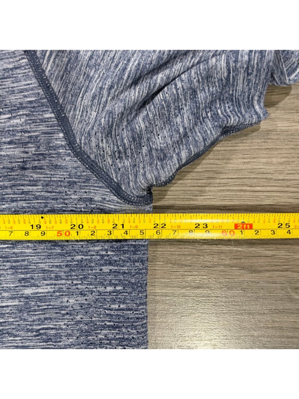 Lululemon Men's Metal Vent Tech Surge Short Sleeve - Heathered Blue - Picture 7 of 8